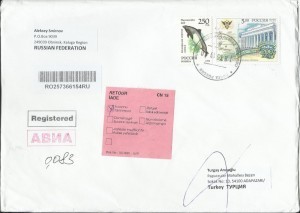 RUSYA'DAN GELMİŞ ZARF 21