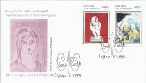 K.K.T.C 1994 SANAT ESERLERİ FDC