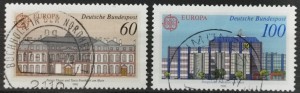 ALMANYA (BATI) 1990 DAMGALI AVRUPA CEPT SERİSİ