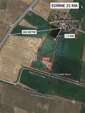 TEK TAPU EDIRNE KUKULER KOYU 994.40 METRE