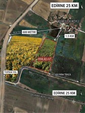TEK TAPU EDIRNE KUKULER KOYU 994.40 METRE