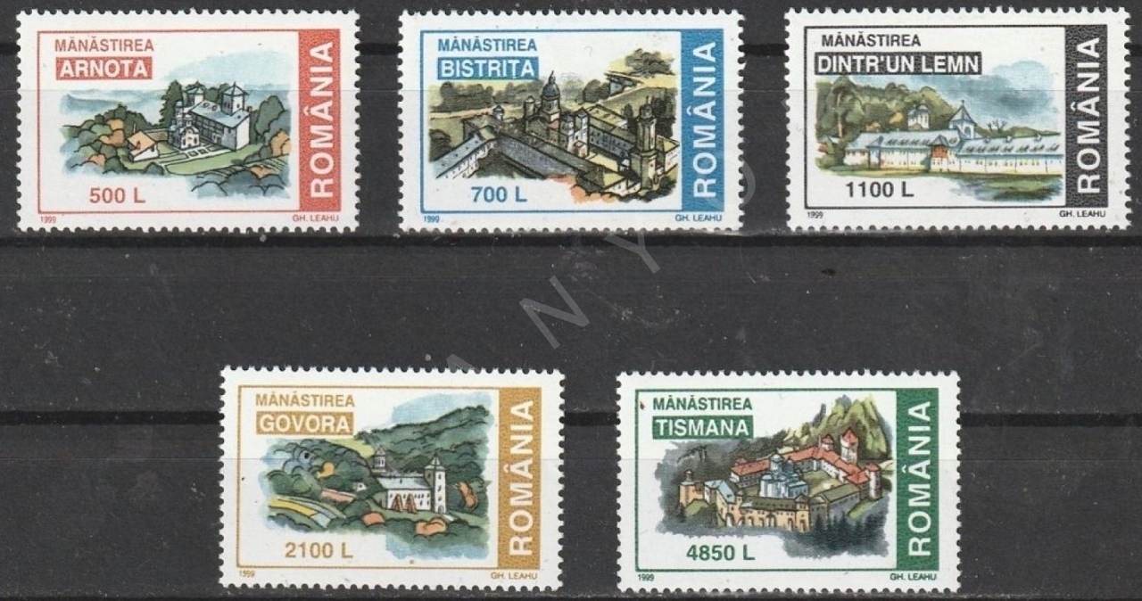 ROMANYA 1999 DAMGASIZ MANASTIRLAR SERİSİ